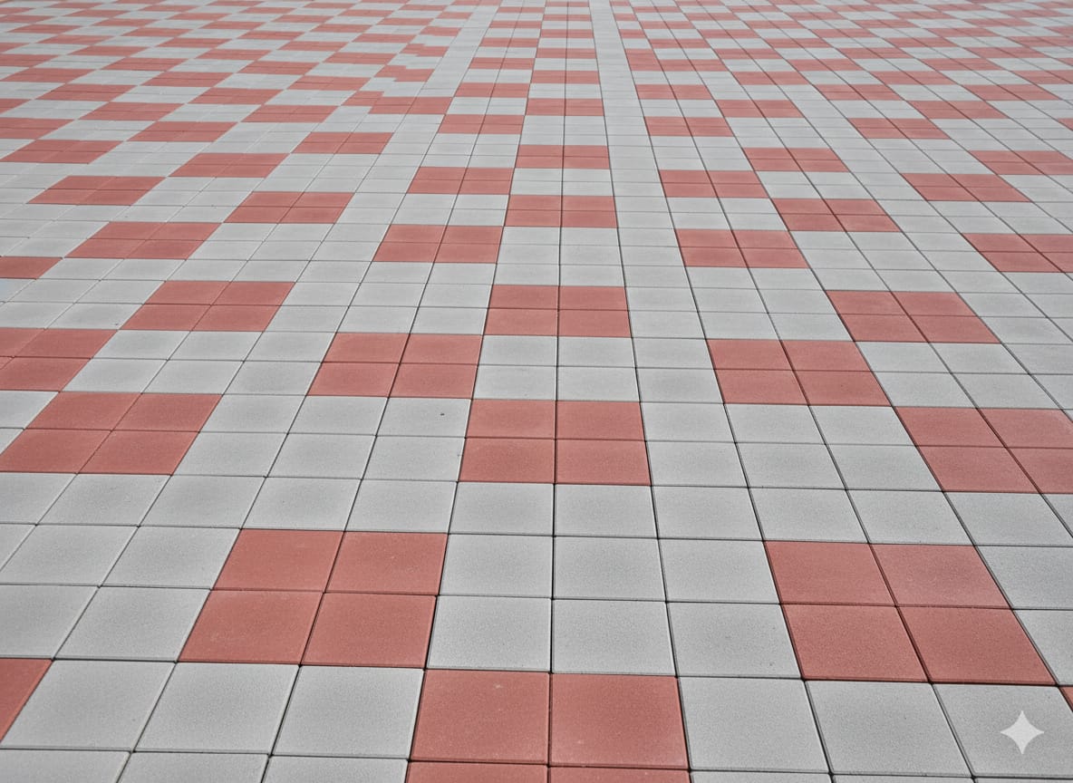 Reflective Paver Block